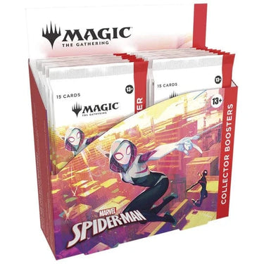 Techzone Geelong Magic The Gathering: Spiderman Collector Booster Box LIMIT ONE PER PERSON
